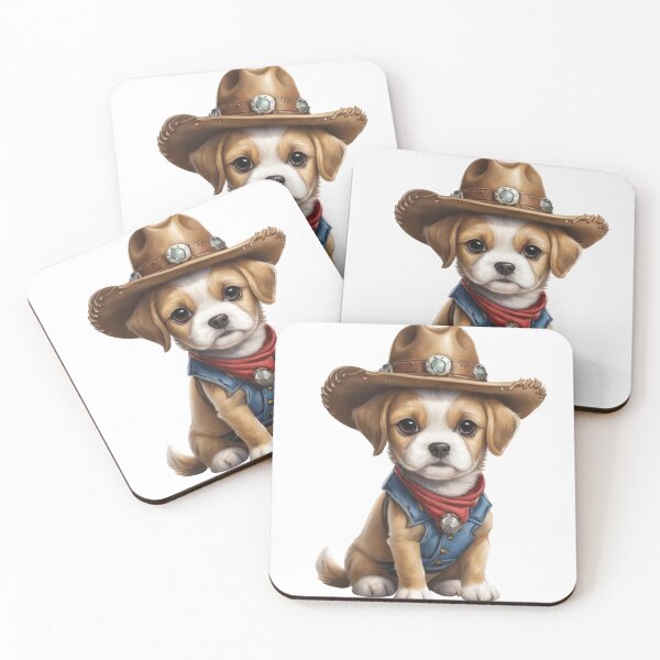 Item preview, Clay, the Cowboy Pup designed and sold by Lhdigitaldesign.