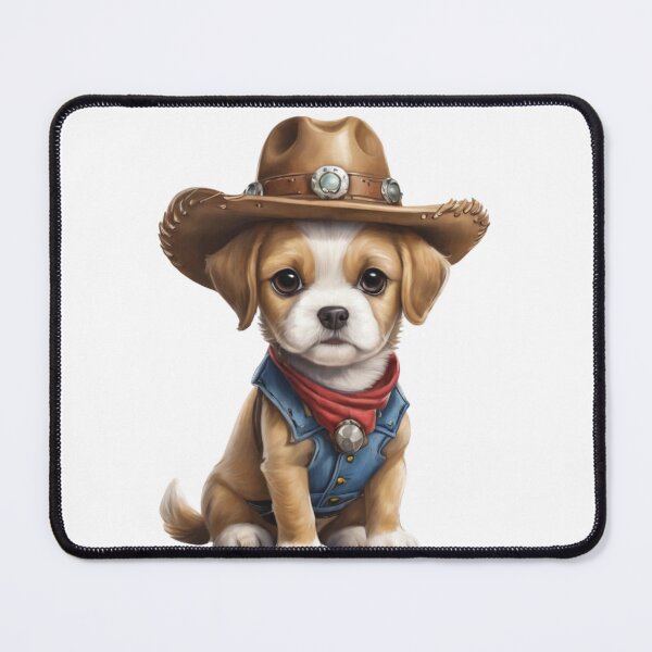 Item preview, Clay, the Cowboy Pup designed and sold by Lhdigitaldesign.