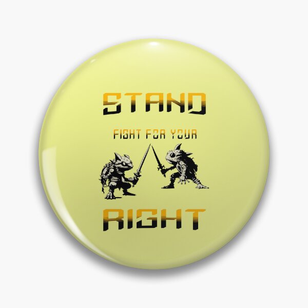 Item preview,  stand fight for your right designed and sold by hachemiuk.