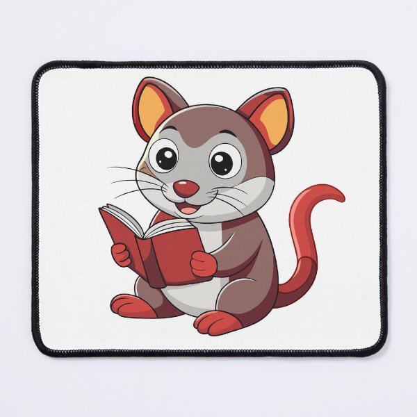 Item preview, Cute Dassie Rat Reading a Book designed and sold by niteshRart.