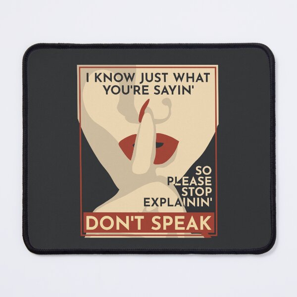 Item preview, Don't Speak 90s Pop designed and sold by TKsuited.