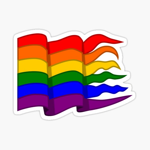 Item preview, 6 stripe Pride Banner designed and sold by DaneZine.