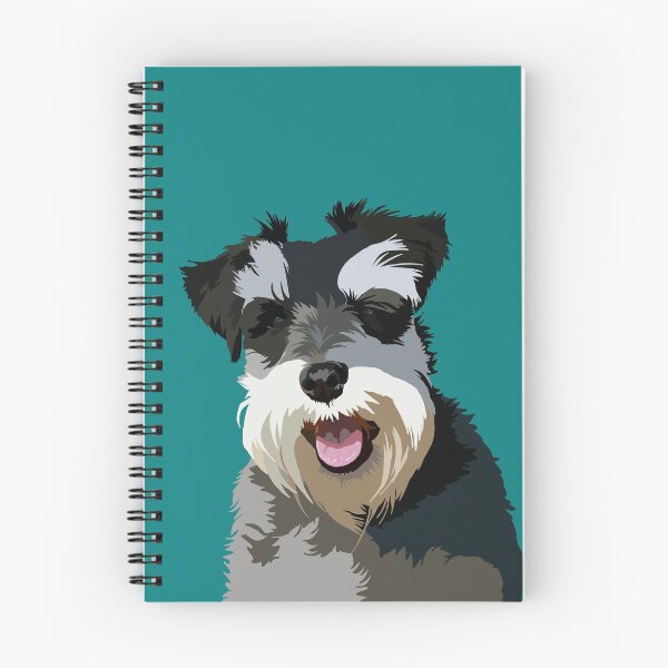 Item preview, Miniature schnauzer  designed and sold by Hollyroseart.