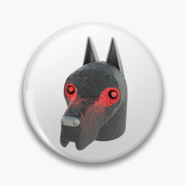 Item preview, The Grey Dog Glowing Red designed and sold by Dog-Planet.