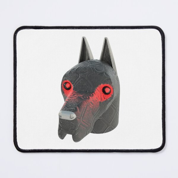 Item preview, The Grey Dog Glowing Red designed and sold by Dog-Planet.