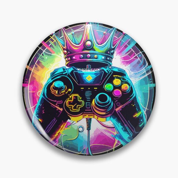 Item preview, Gaming Controller with Crown designed and sold by Ascooepics.