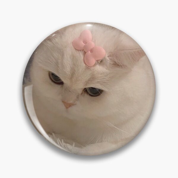 Item preview, cat with bow designed and sold by mochiirum.