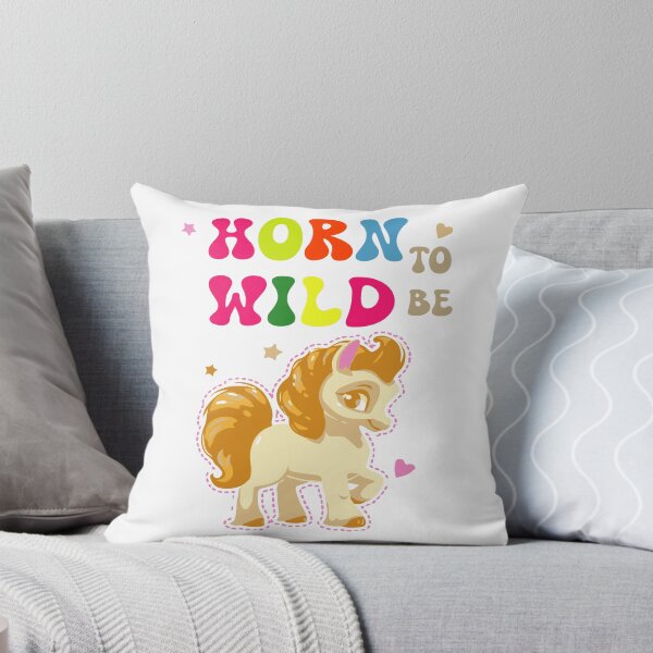 Item preview, Funny Unicorn Quote :Horn to be wild designed and sold by MIROUZ2000.