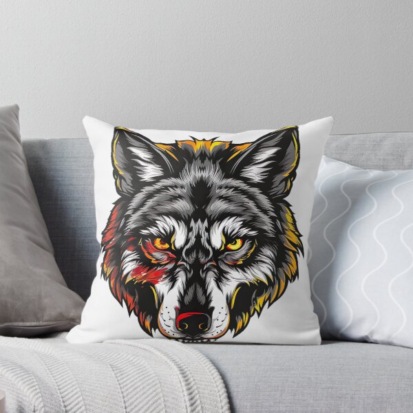 Item preview, Lobo espeluznante V2 designed and sold by Stickio.
