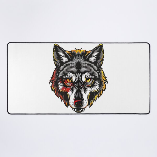 Item preview, Creepy Wolf V2 designed and sold by Stickio.