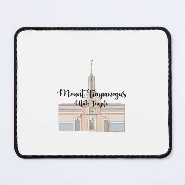 Item preview, Mount Timpanogus Utah Temple (Calligraphy) designed and sold by HannahJaynVanderwerff.
