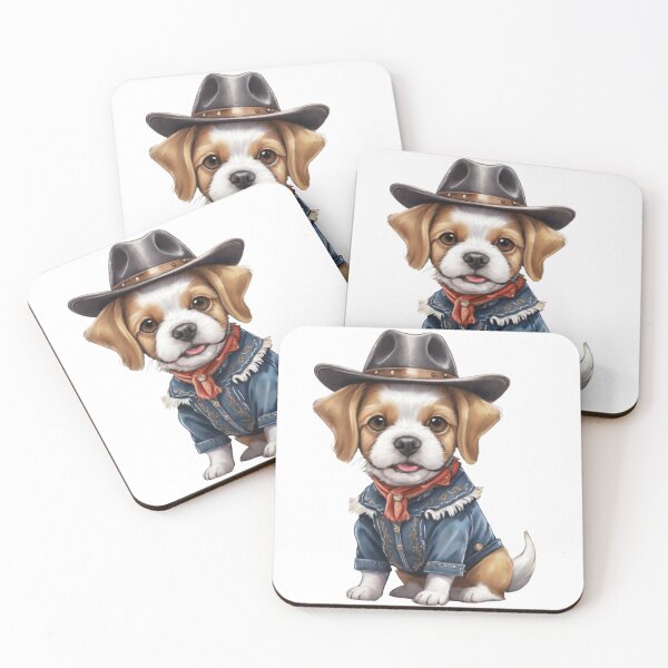 Item preview, Carson, the Cowboy Pup designed and sold by Lhdigitaldesign.