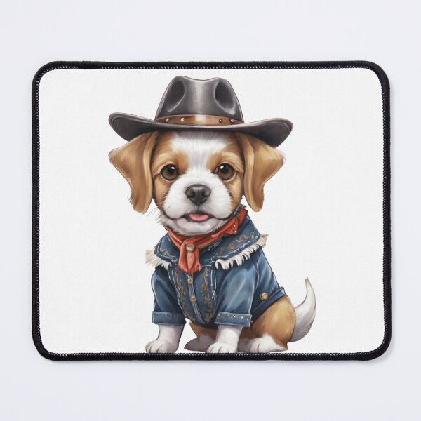 Item preview, Carson, the Cowboy Pup designed and sold by Lhdigitaldesign.