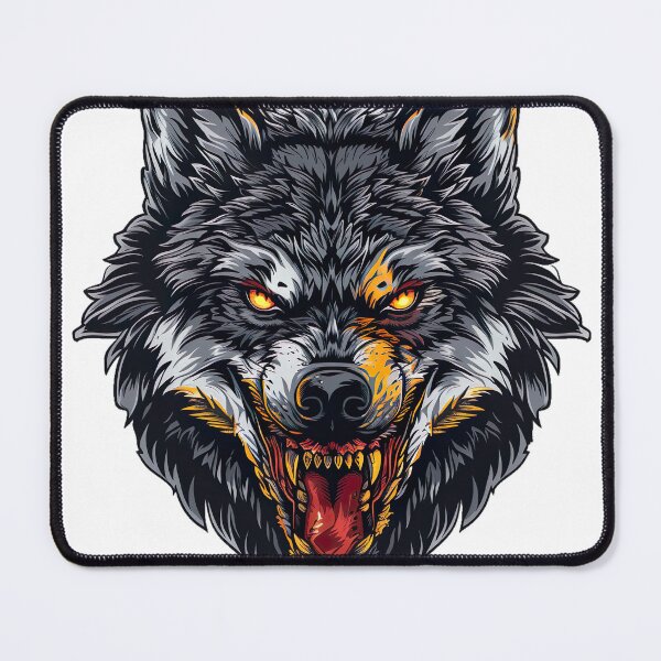 Item preview, Creepy Wolf V3 designed and sold by Stickio.