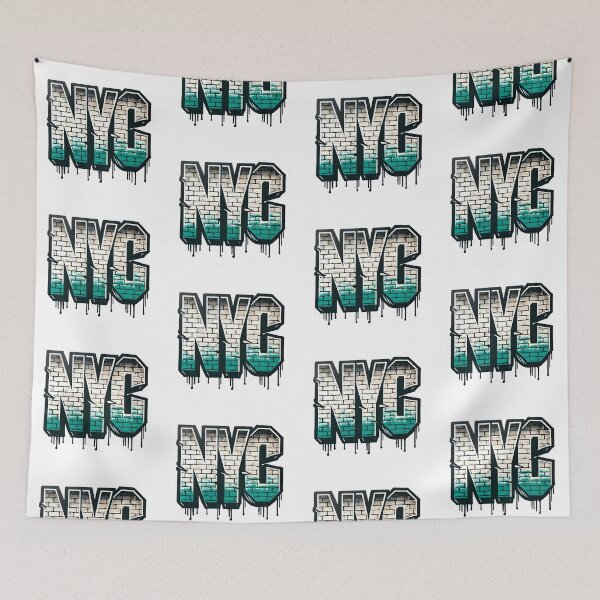 Item preview, NYC New York Graffiti Art Urban Street Design designed and sold by StickaTime.