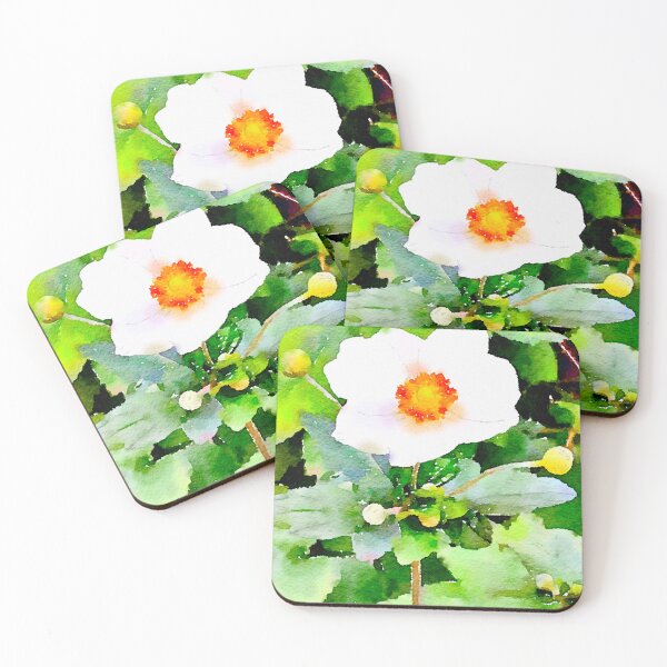 Item preview, Anemone Sylvestris digital watercolor  designed and sold by ricoflinn.
