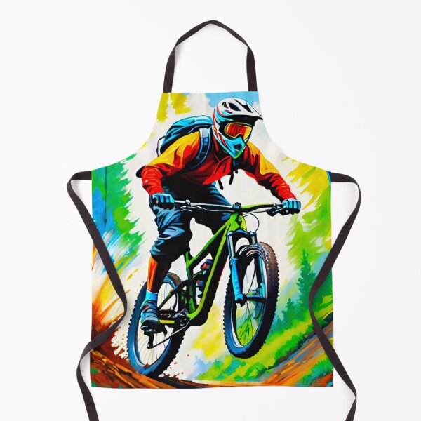 Item preview, MTB Rider Soaring Over Jumps designed and sold by GrizzlyCollective.
