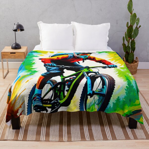 Item preview, MTB Rider Soaring Over Jumps designed and sold by GrizzlyCollective.