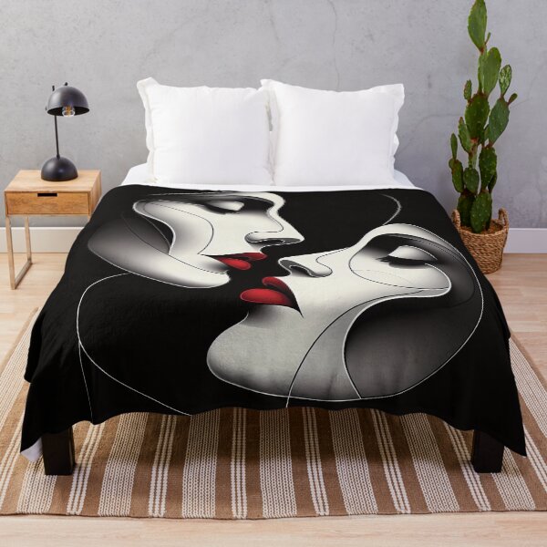 Item preview, love is love lesbian kiss designed and sold by BuxomBabe21.