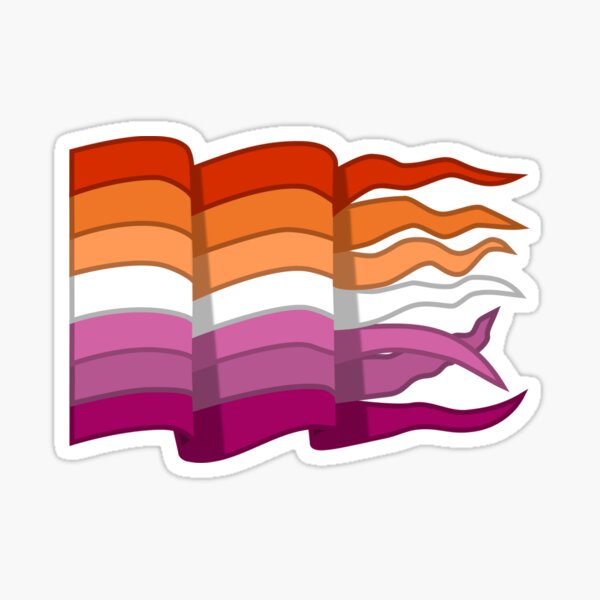 Item preview, Lesbian Pride Banner designed and sold by DaneZine.