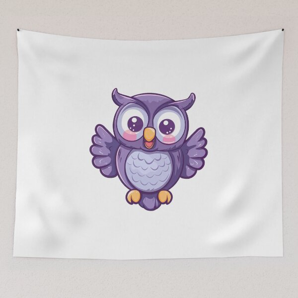 Item preview, Colored Owl V2 designed and sold by Stickio.