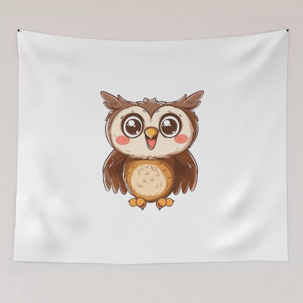 Item preview, Colored Owl V3 designed and sold by Stickio.