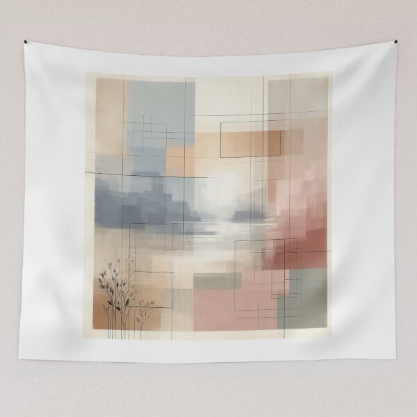 Item preview, Minimalist art, faded line impressions, simplicity, elegance designed and sold by 3IN1digiart.