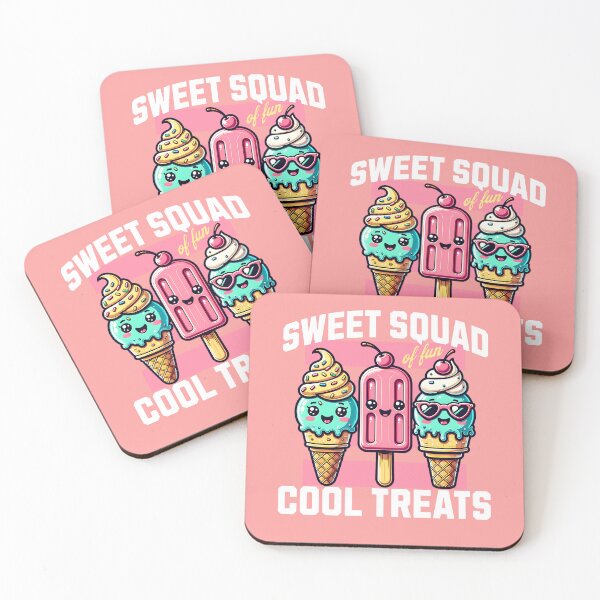 Item preview, Sweet Squad - Cool Treats designed and sold by Belarte.shop.