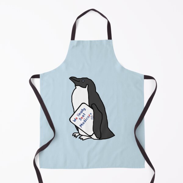 Item preview, Penguin with We Finally Beat Medicare Joe Biden 2024 Sign designed and sold by ellenhenry.