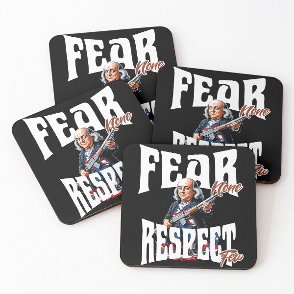 Item preview, Fear None Respect Few Happy 4th Of July designed and sold by LuminOrb.