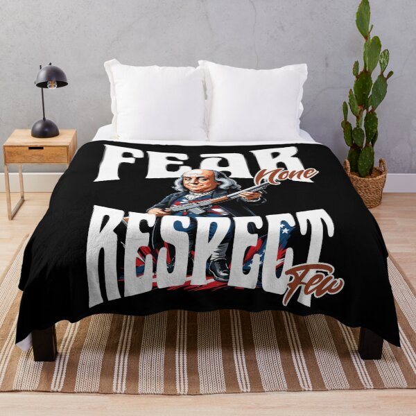 Item preview, Fear None Respect Few Happy 4th Of July designed and sold by LuminOrb.