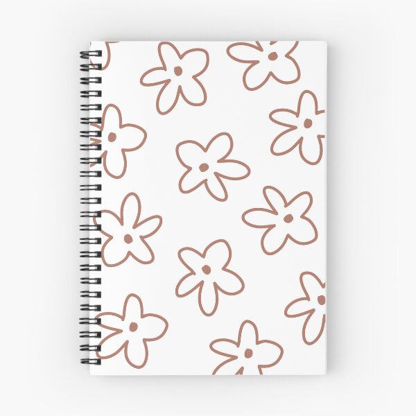 Item preview, Brown Flower Pattern, Minimalist Botanical Art designed and sold by Minimalisign.