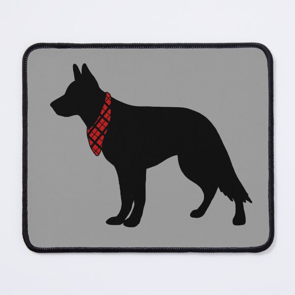 Item preview, German Shepherd with Plaid Bandana designed and sold by taylorrowan.