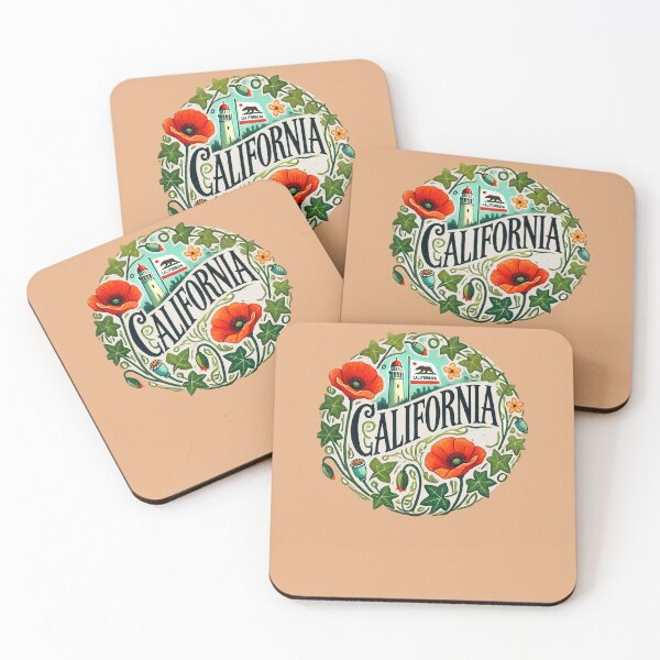 Item preview, California Poppies  designed and sold by FrictionMaxxing.
