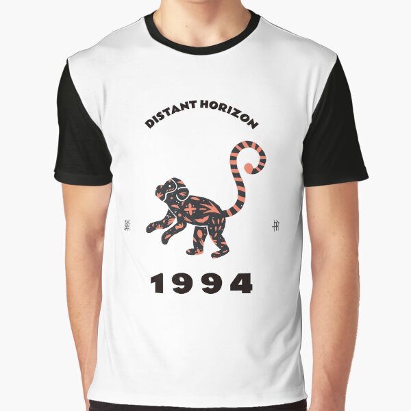 Item preview, Distant Horizon monkey T-shirt designed and sold by JellytonThe4th.