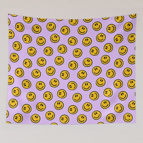 Item preview, Preppy School Supplies, Preppy Aesthetic, Preppy, Purple, Smile, Smile Face, Happy Face designed and sold by Inspired Life Creative.