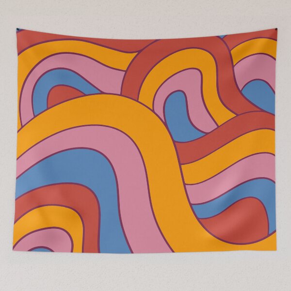 Item preview, Retro Rainbow Psychedelic Design  designed and sold by LMStudioDesigns.
