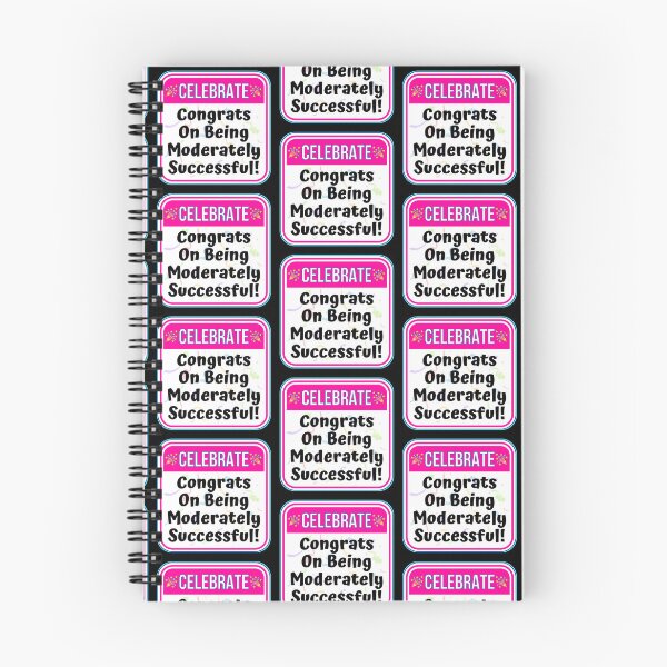 Item preview, CELEBRATE:  Congrats On Being Moderately Successful! - funny celebration signs designed and sold by DesignsFromTW-S.
