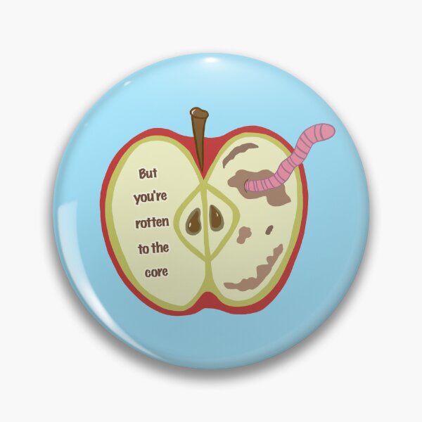 Item preview, Rotten to the core apple  designed and sold by theniamhmachine.