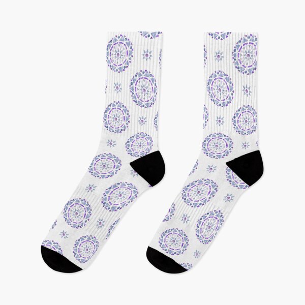 Artikelvorschau, Mandala Blau Lila Butch Lesben Stolz Flagge entworfen und verkauft von JoyfulJen.