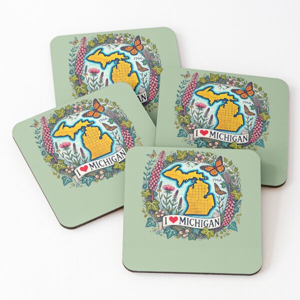 Item preview, I Love Michigan designed and sold by FrictionMaxxing.
