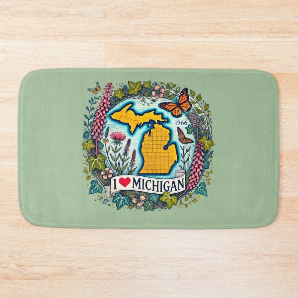 Item preview, I Love Michigan designed and sold by FrictionMaxxing.