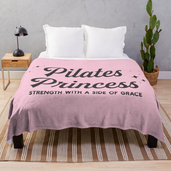 Item preview, Pilates Princess - Strength with a Side of Grace in Dark Grey designed and sold by xxroseate.