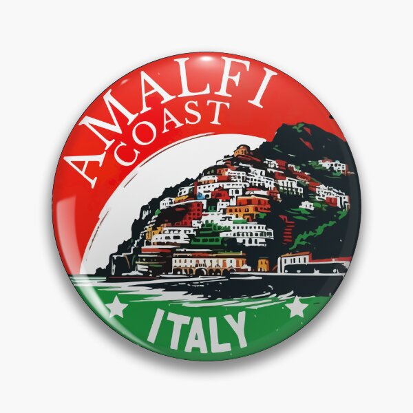 Item preview, Amalfi Coast Italy Retro designed and sold by TomFrontierArt.