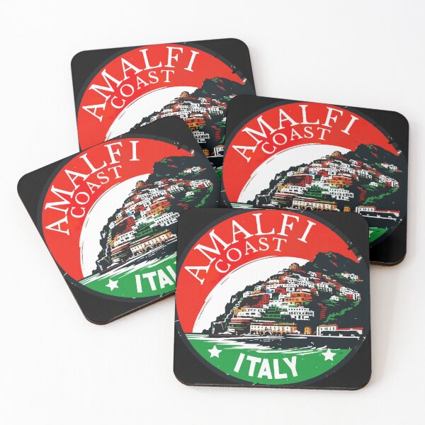 Item preview, Amalfi Coast Italy Retro designed and sold by TomFrontierArt.