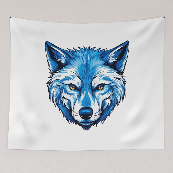 Item preview, Icy Blue Wolf Howl 2 designed and sold by Tom-Johnson.