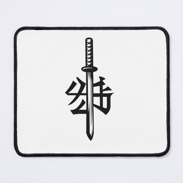 Item preview, Samurai Katana Sticker designed and sold by Anifone.