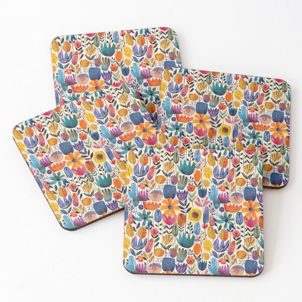 Item preview, Abstract Garden Pattern designed and sold by PMGDigital.