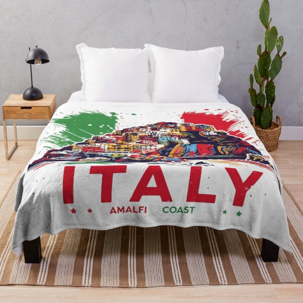 Item preview, Amalfi Coast Italy Retro designed and sold by TomFrontierArt.