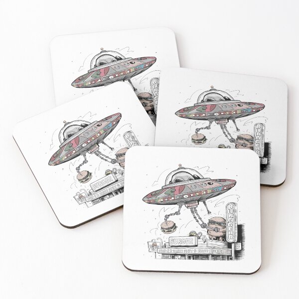 Item preview, UFO  Burgers designed and sold by Gentle40Winks.